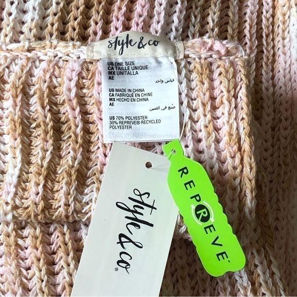 Style & Co Knit Infinity Scarf NWT - Picture 6 of 6